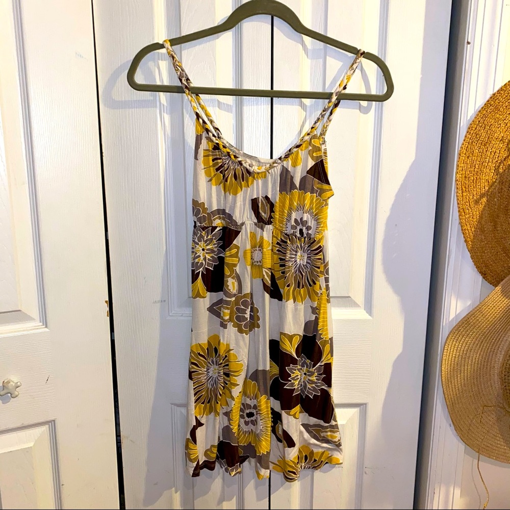 💕Vintage Buffalo | Yellow Floral Dress